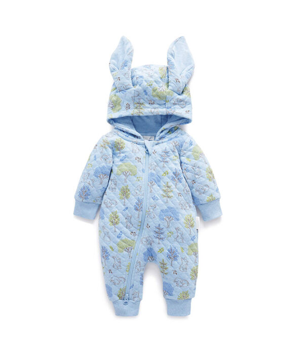 Bunny Quilted Growsuit